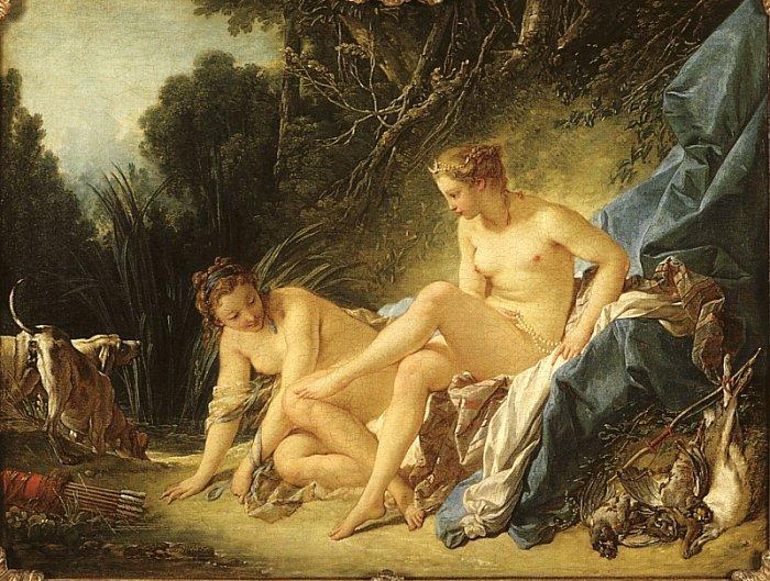 Francois Boucher Diana Leaving her Bath China oil painting art
